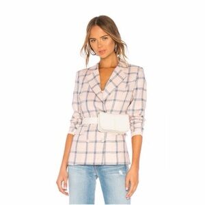 Lovers + Friends Plaid Blazer